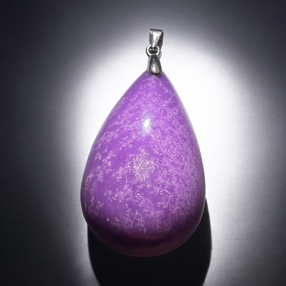 Phosphosiderite‎ Crystal Pendant Silver 925